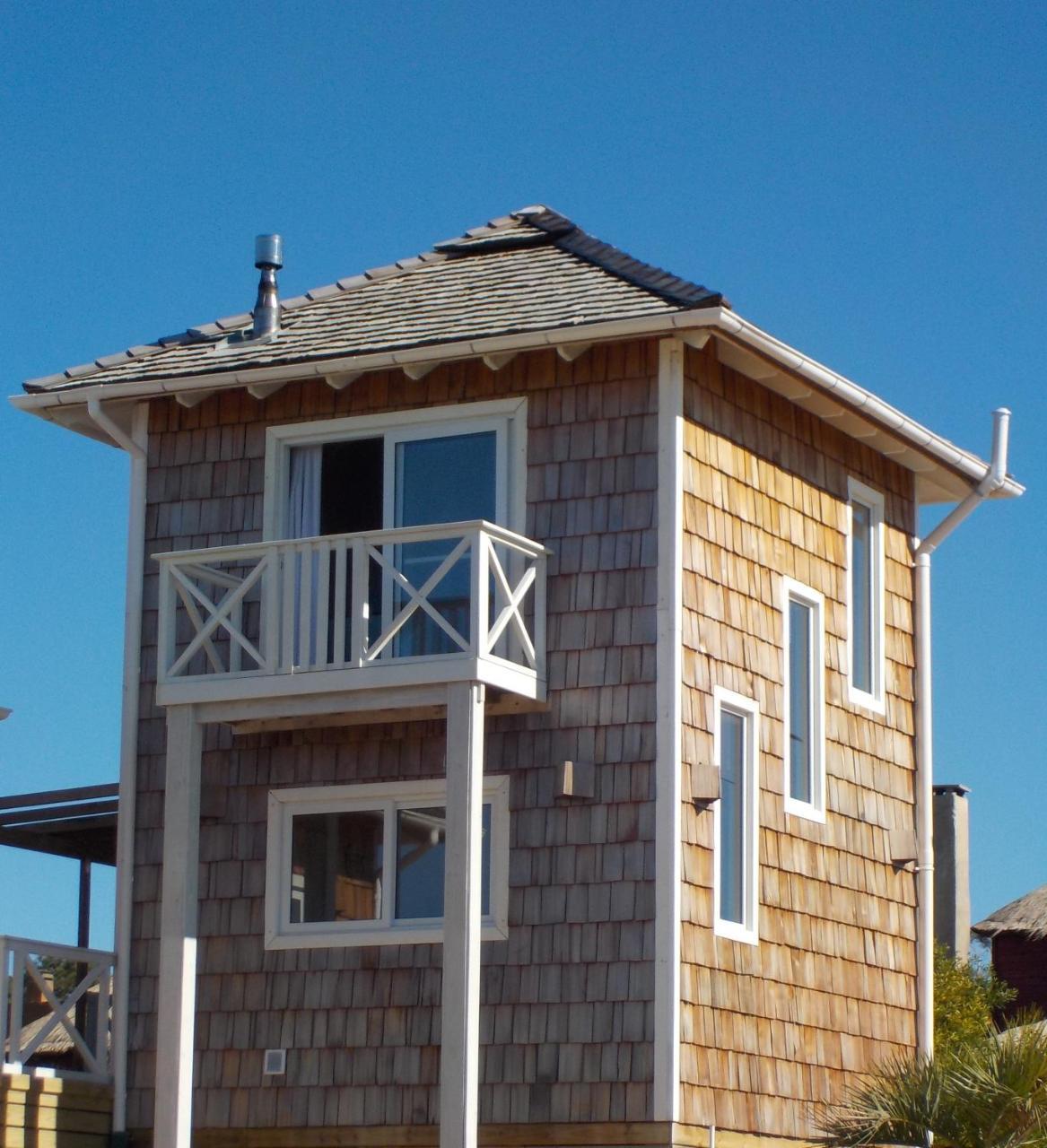 Las Escamadas Ecocottage Пунта-дель-Дьябло Экстерьер фото
